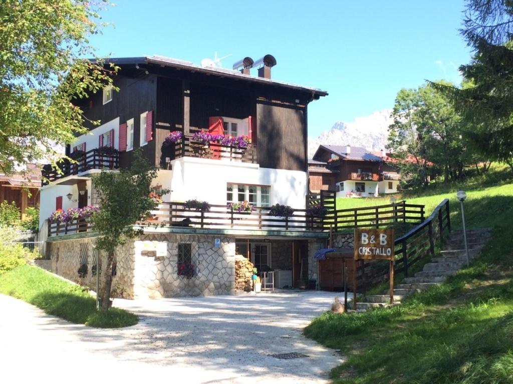 B&B Cristallo Cortina d'Ampezzo Bagian luar foto